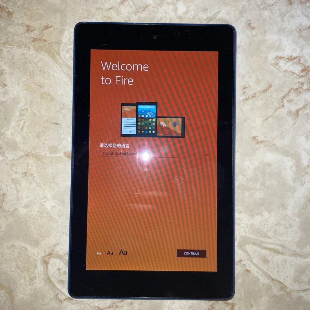 Amazon Fire‎ 7 tablet SR043KL - 8 GB - 1000 MB RAM - Factory Reset